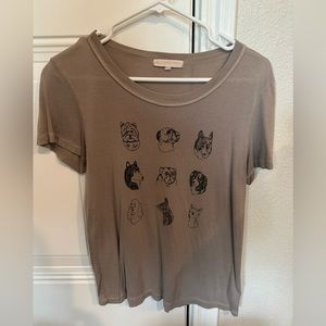 Truly Madly Deeply Dog Graphic T Shirt Size Small